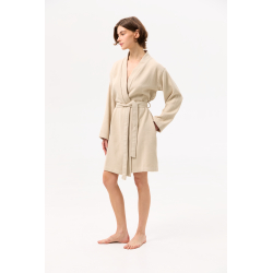 Халат-кимоно Lotus Home - Samma бежевый L/XL, , 3