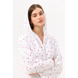 Халат Lotus Home - Molly Heart muslin S/M, , 5