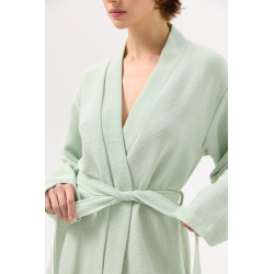 Халат-кимоно Lotus Home - Enika мятный XS, , 5