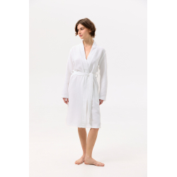 Халат-кимоно Lotus Home - Enika белый XS, , 3