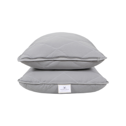 Набор одеяло с подушками Penelope - Colors in Comfort gray серый евро, , 8