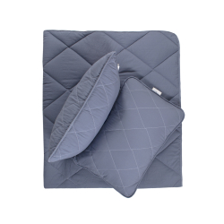 Набор одеяло с подушками Penelope - Colors in Comfort denim деним евро, , 9