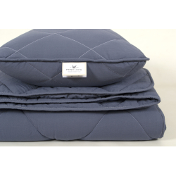 Набор одеяло с подушкой Penelope - Colors in Comfort denim деним полуторный, , 10