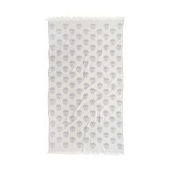 Полотенце Lotus Home Pestemal - Skull 90*160 grey серый, , 3