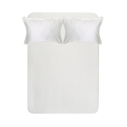 Постельное белье сатин 210ТС Lotus Home - Brista молочный семейный (160*200+30см), , 4