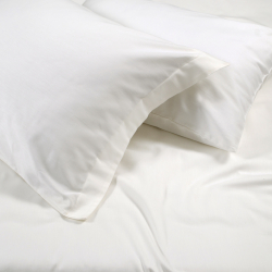 Постельное белье сатин 210ТС Lotus Home - Brista молочный семейный (160*200+30см), , 6