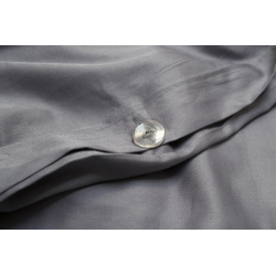 Постельное белье сатин 210ТС Lotus Home - Brista антрацит евро (160*200+30см), , 7