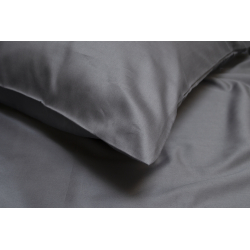 Постельное белье сатин 210ТС Lotus Home - Brista антрацит евро (160*200+30см), , 9