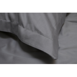 Постельное белье сатин 210ТС Lotus Home - Brista антрацит семейный (180*200+30см), , 8