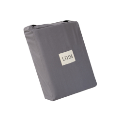 Постельное белье сатин 210ТС Lotus Home - Brista антрацит семейный (180*200+30см), , 12