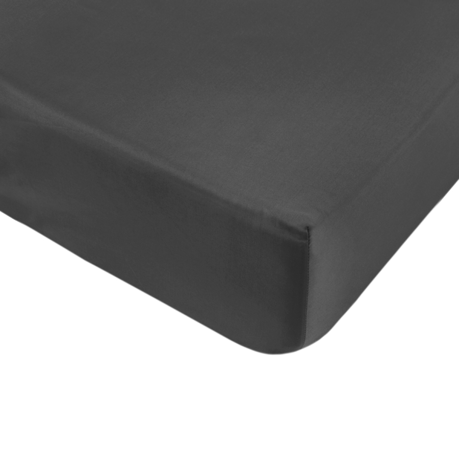 Простынь на резинке Penelope - Pure antrasit антрацит 180*200+35