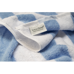 Полотенце Lotus Home - Delmor white-blue бело-голубой 90*150, , 4
