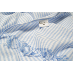 Полотенце Lotus Home Pestemal - Argosa stripe 85*175 light-blue голубой, , 4