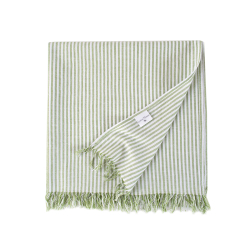 Полотенце Lotus Home Pestemal - Argosa stripe 85*175 green зеленый, , 3