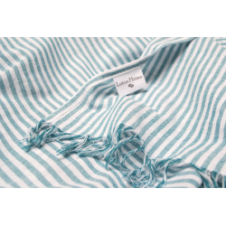 Полотенце Lotus Home Pestemal - Argosa stripe 85*175 emerald изумрудный, , 4