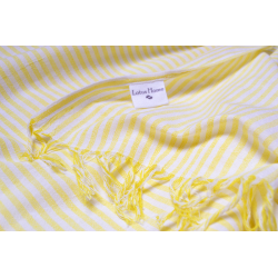 Полотенце Lotus Home Pestemal - Argosa stripe 85*175 yellow желтый, , 4