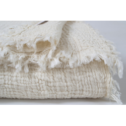 Покрывало Lotus Home - Larna muslin cream 160*200, , 5