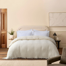 Покрывало Lotus Home - Larna muslin cream 200*220, , 3