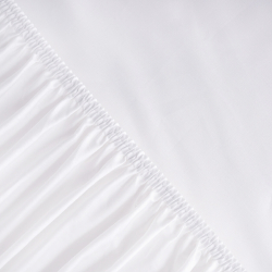 Простынь на резинке Penelope - Lia white белый 160*200+35, , 3