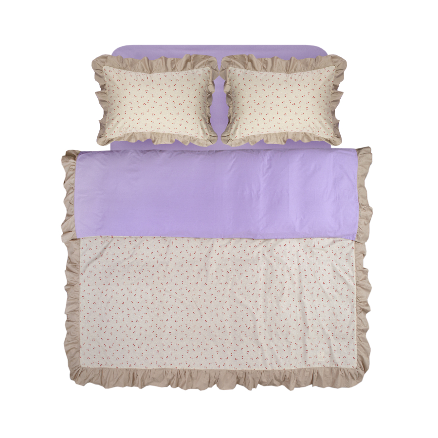 Постельное белье сатин Lotus Home - Veronika евро