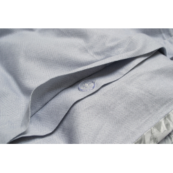 Постельное белье сатин Lotus Home - Wesiya серый семейный, , 6