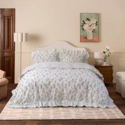 Постельное белье сатин Lotus Home - Veniya полуторный, , 3