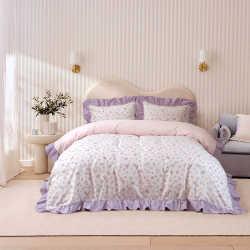 Постельное белье сатин Lotus Home - Luci семейный, , 3