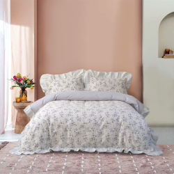 Постельное белье сатин Lotus Home - Hena семейный, , 3