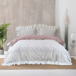 Постельное белье сатин Lotus Home - Engina евро, , 3