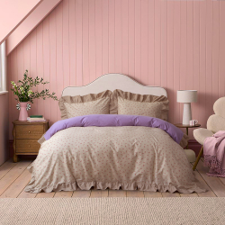 Постельное белье сатин Lotus Home - Veronika полуторный, , 3