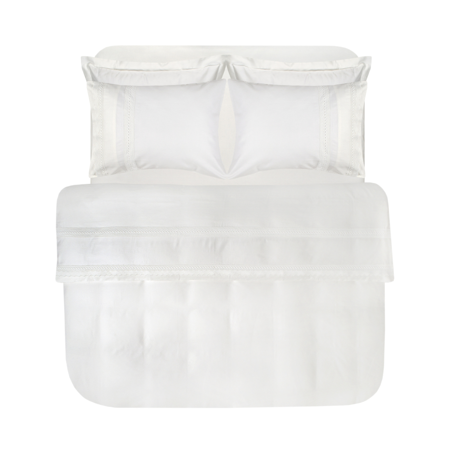 Постельное белье Dantela Vita сатин с кружевом - Palazzo евро