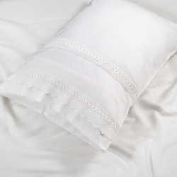 Постельное белье Dantela Vita сатин с кружевом - Palazzo евро, , 7