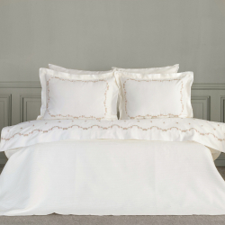 Постельное белье Dantela Vita сатин с вышивкой - Minoa евро, , 3