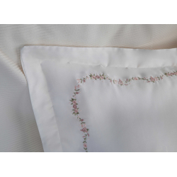 Постельное белье Dantela Vita сатин с вышивкой - Minoa евро, , 8