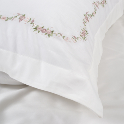 Постельное белье Dantela Vita сатин с вышивкой - Minoa евро, , 9