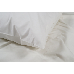 Постельное белье Dantela Vita поплин с кружевом - Romantica krem кремовый евро, , 7