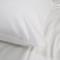 Постельное белье Dantela Vita сатин с вышивкой - Veria bej бежевый евро, , 10