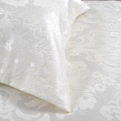 Покрывало жаккард с наволочками Dantela Vita - Armada krem кремовый евро, , 4