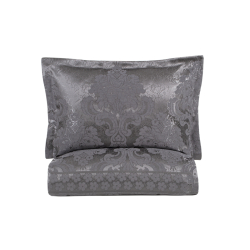 Покрывало жаккард с наволочками Dantela Vita - Armada antrasit антрацит евро, , 6