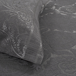 Покрывало жаккард с наволочками Dantela Vita - Hazel antrasit антрацит евро, , 4