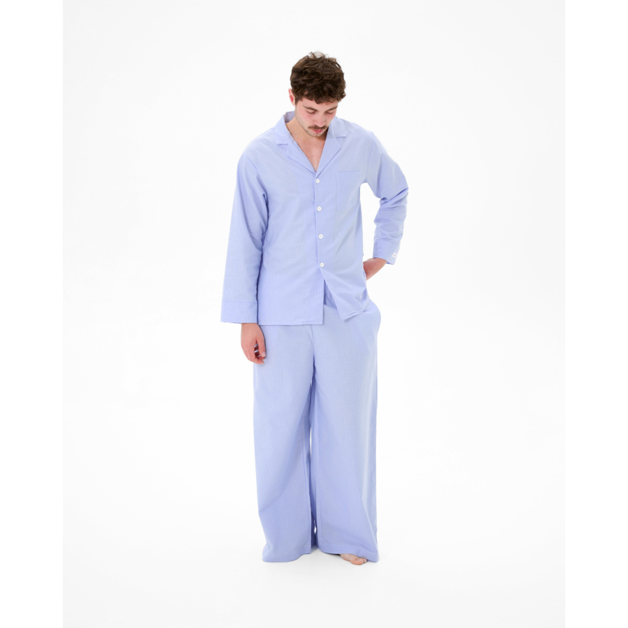 Пижама unisex Lotus Home - City голубой L