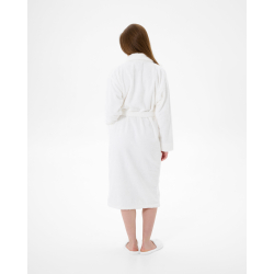 Халат махровый unisex Lotus Home - Basic Soft белый S, , 7