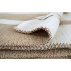 Плед Lotus Home - Infinity Stripe бежевый 200*220, , 5