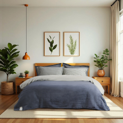 Плед Lotus Home - Infinity серый 200*220, , 3