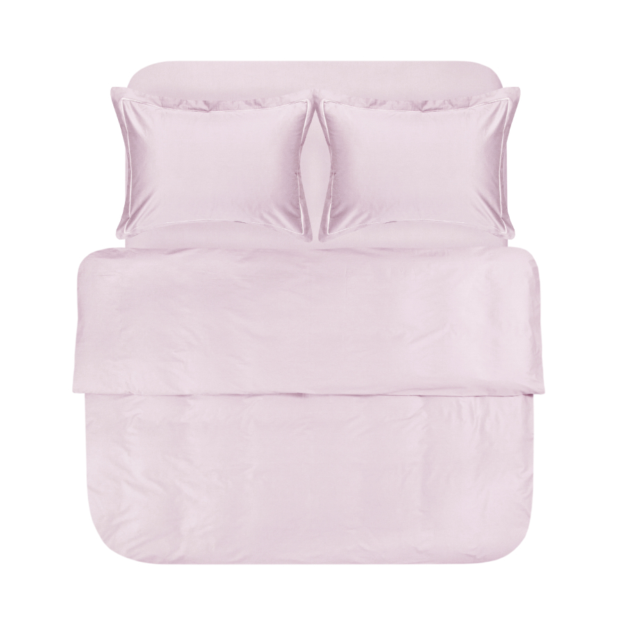 Постельное белье сатин Lotus Home - Dakota Modern розовый евро