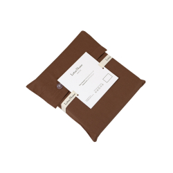 Простынь на резинке с наволочками сатин Lotus Home - Dakota Modern шоколадный 160*200+50*70 , , 4