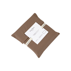 Простынь с наволочками сатин Lotus Home - Dakota Modern кофе 240*260+50*70 (2), , 4