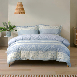 Постельное белье сатин Lotus Home - Sita евро, , 3