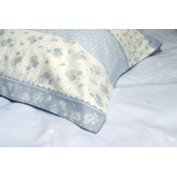 Постельное белье сатин Lotus Home - Sita евро, , 4