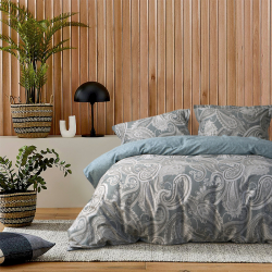 Постельное белье сатин Lotus Home - Chilla евро, , 3